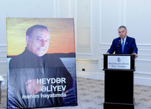 Presentation of the new edition of a two-volume book entitled "Heydar Aliyev in my life". Baku, Azerbaijan, May 03, 2013