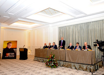 Presentation of the new edition of a two-volume book entitled "Heydar Aliyev in my life". Baku, Azerbaijan, May 03, 2013