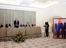 Presentation of the new edition of a two-volume book entitled "Heydar Aliyev in my life". Baku, Azerbaijan, May 03, 2013