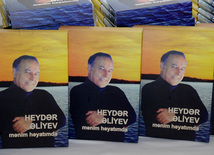 Presentation of the new edition of a two-volume book entitled "Heydar Aliyev in my life". Baku, Azerbaijan, May 03, 2013