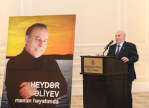 Presentation of the new edition of a two-volume book entitled "Heydar Aliyev in my life". Baku, Azerbaijan, May 03, 2013