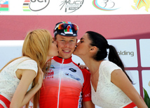 Завершился пятый-заключительный этап международного велотура Tour d`Azerbaidjan, посвященного 90-летнему юбилею общенационального лидера азербайджанского народа Гейдара Алиева. Баку, Азербайджан, 05 мая 2013 г.