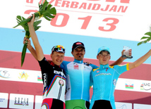 Завершился пятый-заключительный этап международного велотура Tour d`Azerbaidjan, посвященного 90-летнему юбилею общенационального лидера азербайджанского народа Гейдара Алиева. Баку, Азербайджан, 05 мая 2013 г.