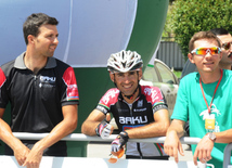 Завершился пятый-заключительный этап международного велотура Tour d`Azerbaidjan, посвященного 90-летнему юбилею общенационального лидера азербайджанского народа Гейдара Алиева. Баку, Азербайджан, 05 мая 2013 г.