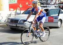 Стартовал пятый этап международного велотура "Tour d`Azerbaidjan", посвященного 90-летнему юбилею Общенационального лидера азербайджанского народа Гейдара Алиева. Баку, Азербайджан, 05 мая 2013