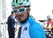 Стартовал пятый этап международного велотура "Tour d`Azerbaidjan", посвященного 90-летнему юбилею Общенационального лидера азербайджанского народа Гейдара Алиева. Баку, Азербайджан, 05 мая 2013