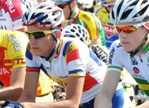 Стартовал пятый этап международного велотура "Tour d`Azerbaidjan", посвященного 90-летнему юбилею Общенационального лидера азербайджанского народа Гейдара Алиева. Баку, Азербайджан, 05 мая 2013