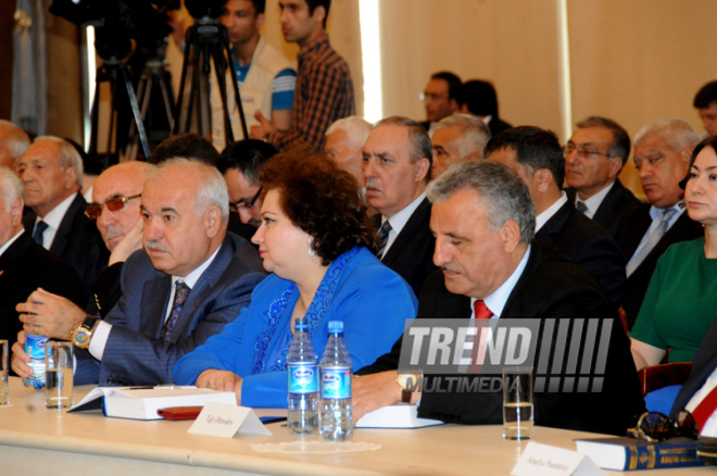 Conference on the topic 'Heydar Aliyev: a great Azerbaijani'. Baku, Azerbaijan, May 06, 2013