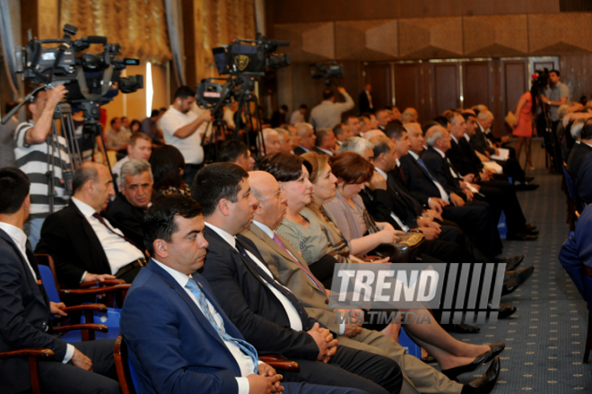 Conference on the topic 'Heydar Aliyev: a great Azerbaijani'. Baku, Azerbaijan, May 06, 2013