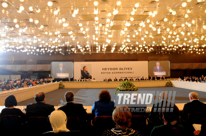 Conference on the topic 'Heydar Aliyev: a great Azerbaijani'. Baku, Azerbaijan, May 06, 2013