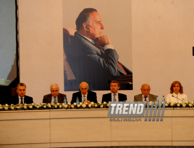 Conference on the topic 'Heydar Aliyev: a great Azerbaijani'. Baku, Azerbaijan, May 06, 2013