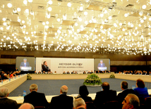 Conference on the topic 'Heydar Aliyev: a great Azerbaijani'. Baku, Azerbaijan, May 06, 2013