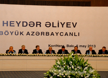 Conference on the topic 'Heydar Aliyev: a great Azerbaijani'. Baku, Azerbaijan, May 06, 2013