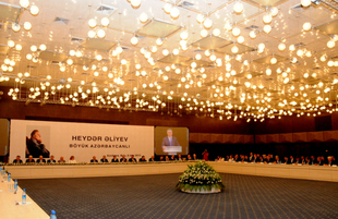 Conference on the topic 'Heydar Aliyev: a great Azerbaijani'. Baku, Azerbaijan, May 06, 2013