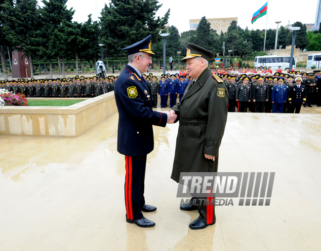 Azerbaijan marks Day of Victory over Fascism. Baku, Azerbaijan, May 09, 2013 