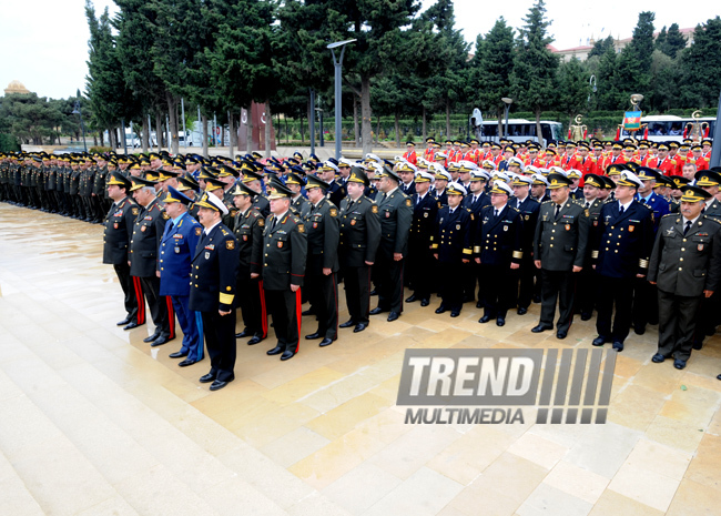 Azerbaijan marks Day of Victory over Fascism. Baku, Azerbaijan, May 09, 2013 