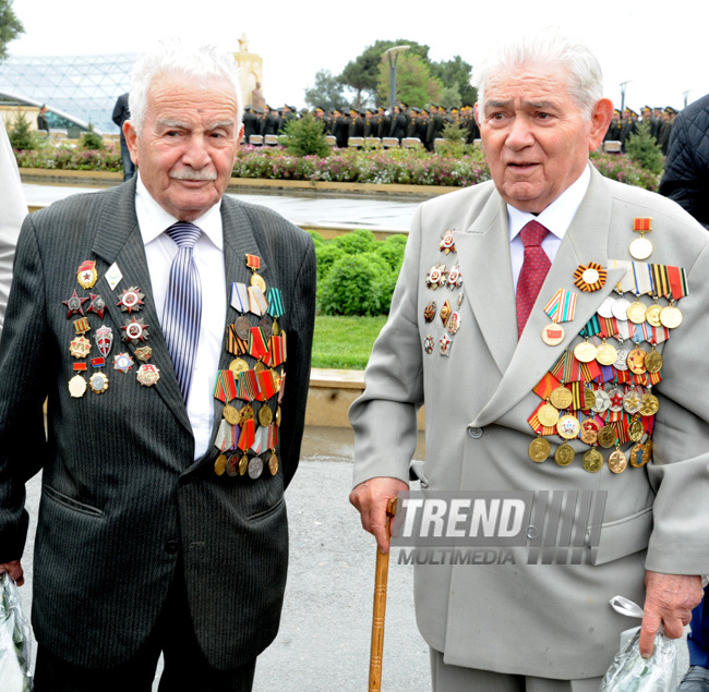 Azerbaijan marks Day of Victory over Fascism. Baku, Azerbaijan, May 09, 2013 