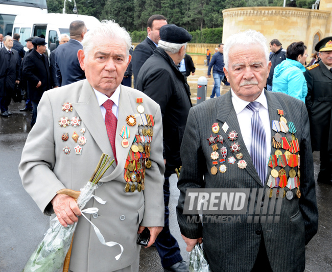 Azerbaijan marks Day of Victory over Fascism. Baku, Azerbaijan, May 09, 2013 