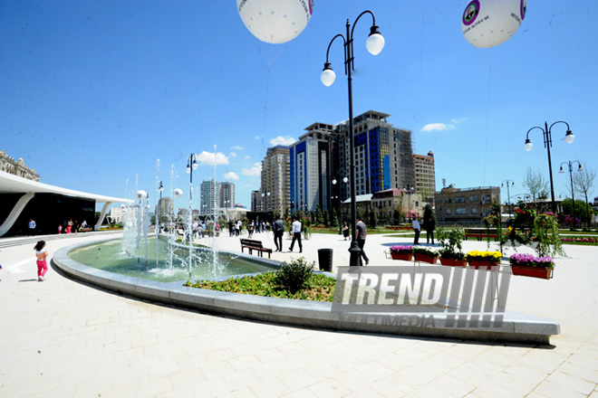 Bakının ən böyük parkı. Azərbaycan, 10 may 2013