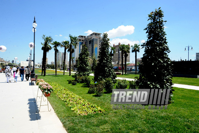 Bakının ən böyük parkı. Azərbaycan, 10 may 2013