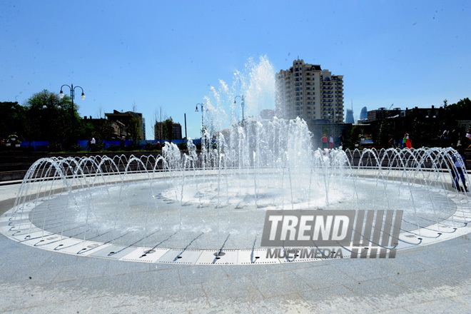 Bakının ən böyük parkı. Azərbaycan, 10 may 2013