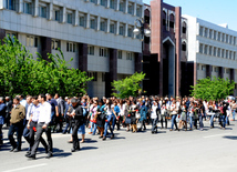 Azerbaijan's public marks 90th birthday of National Leader Heydar Aliyev. Baku, Azerbaijan, May 10, 2013