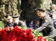 Azerbaijan's public marks 90th birthday of National Leader Heydar Aliyev. Baku, Azerbaijan, May 10, 2013