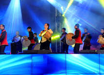 A gala concert and grandios fireworks display held in the National Park. Baku, Azerbaijan, May 10, 2013