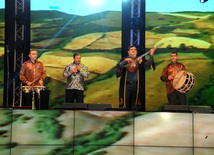 A gala concert and grandios fireworks display held in the National Park. Baku, Azerbaijan, May 10, 2013