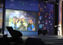 "Yer kürəsi uşaqların gözü ilə" I Beynəlxalq Gənclər Foto Festivalı və Sərgisinin açılış mərasimi. Bakı, Azərbaycan, 12 may 2013