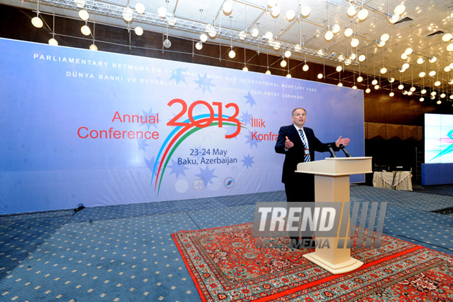 The Conference of the WB and IMF Parliamentary Network. Baku, Azerbaijan, May 23, 2013 