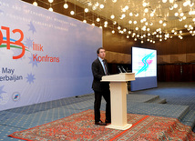 Azerbaijan demonstrates all the signs of sustained economic growth and has great potential - WB vice-president for external affairs Cyril Muller. Baku, Azerbaijan, May 23, 2013 