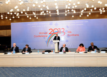 The Conference of the WB and IMF Parliamentary Network. Baku, Azerbaijan, May 23, 2013 