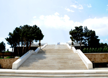 Bakının Dağüstü parkı. Azərbaycan, 28 may 2013