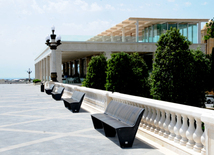 Dağüstü park yenidənqurma işlərindən sonra. Bakı, Azərbaycan, 28 may 2013