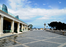 Bakının Dağüstü parkı. Azərbaycan, 28 may 2013