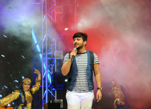 Baku hosts concert and firework celebrations on the occasion of the Day of Republic. Baku, Azerbaijan, May 28, 2013 