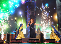 Baku hosts concert and firework celebrations on the occasion of the Day of Republic. Baku, Azerbaijan, May 28, 2013 