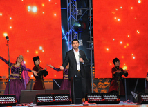 Baku hosts concert and firework celebrations on the occasion of the Day of Republic. Baku, Azerbaijan, May 28, 2013 