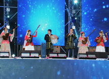 Baku hosts concert and firework celebrations on the occasion of the Day of Republic. Baku, Azerbaijan, May 28, 2013 