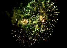 Baku hosts concert and firework celebrations on the occasion of the Day of Republic. Baku, Azerbaijan, May 28, 2013 