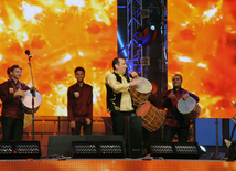 Baku hosts concert and firework celebrations on the occasion of the Day of Republic. Baku, Azerbaijan, May 28, 2013 