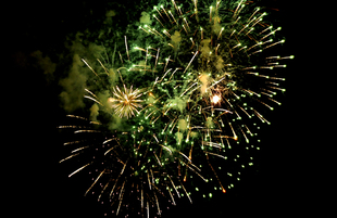 Baku hosts concert and firework celebrations on the occasion of the Day of Republic. Baku, Azerbaijan, May 28, 2013 