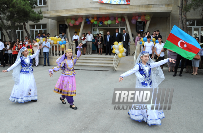 Last bell. Baku, Azerbaijan, May 31, 2013