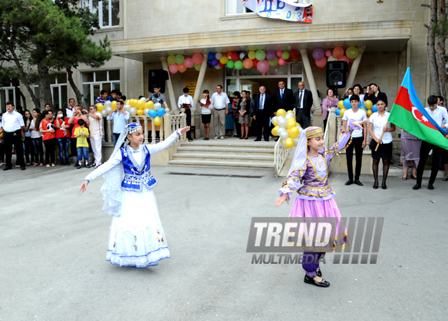 Last bell. Baku, Azerbaijan, May 31, 2013