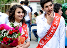 Last bell. Baku, Azerbaijan, May 31, 2013