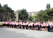 Last bell. Baku, Azerbaijan, May 31, 2013