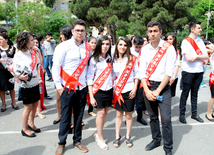 Last bell. Baku, Azerbaijan, May 31, 2013