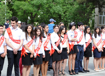 Last bell. Baku, Azerbaijan, May 31, 2013