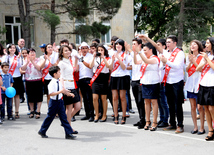 Last bell. Baku, Azerbaijan, May 31, 2013